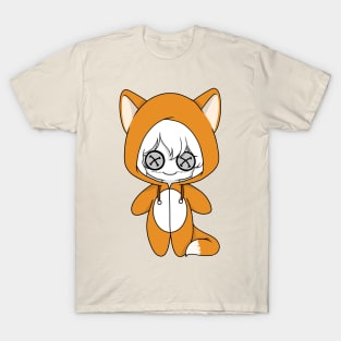 creepypasta zero fox costume doll T-Shirt